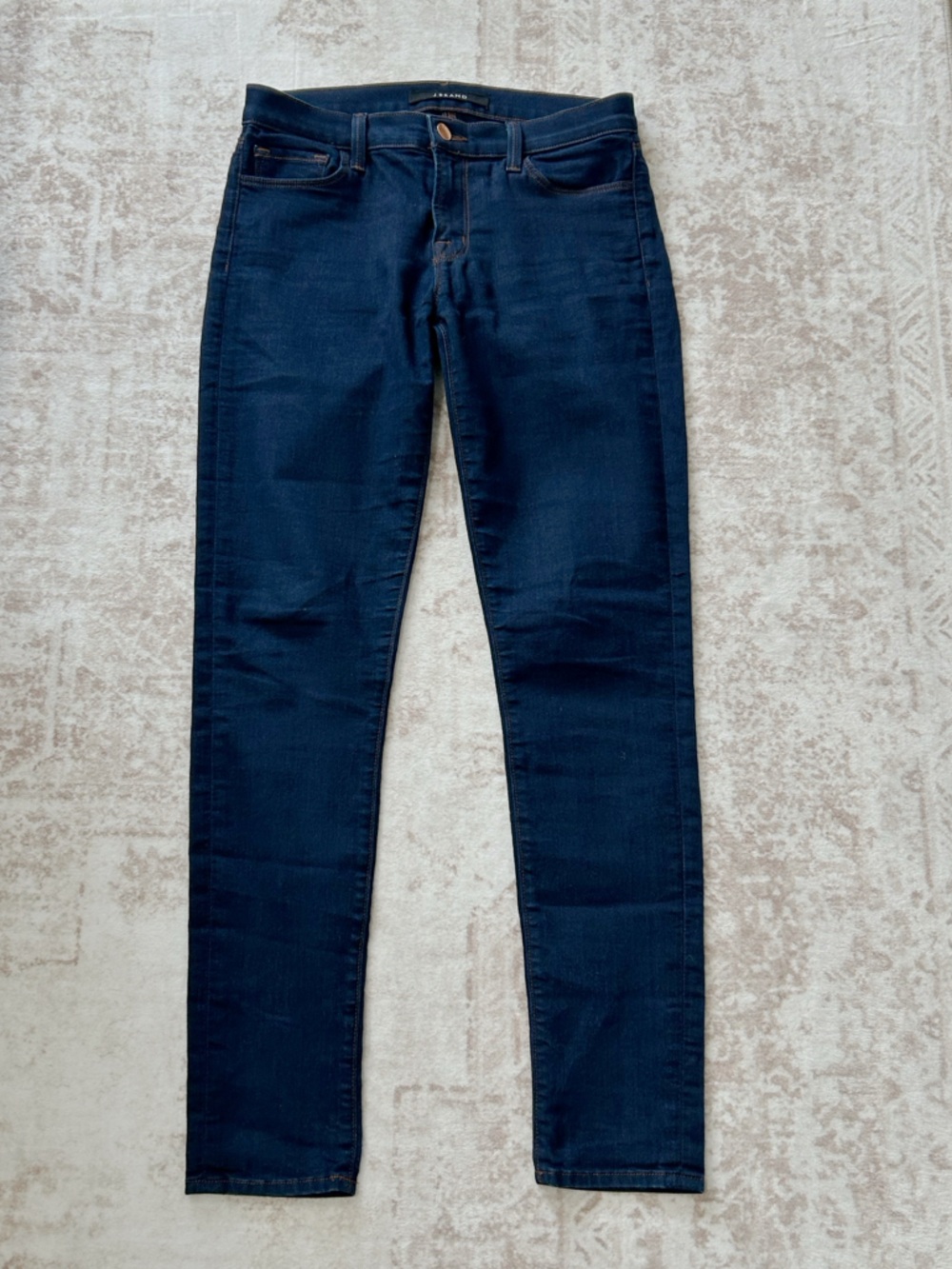 J Brand Dark Indigo Skinny Jeans Size 27